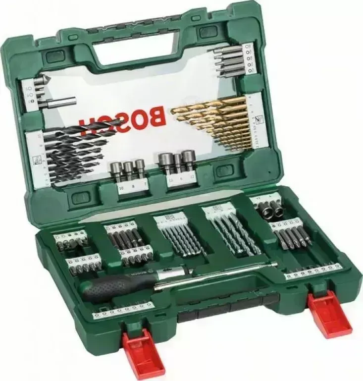 Набор инструментов BOSCH 2607017195 V-LINE 91шт. TIN инструмента