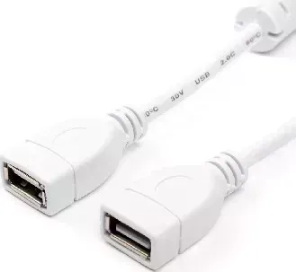 Кабель ATCOM (АТ5647) USB 2.0 AF - AF 1.8м (10) AM-AF AF - AF