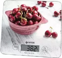 Весы кухонные VITEK VT-8002 (W) черешня