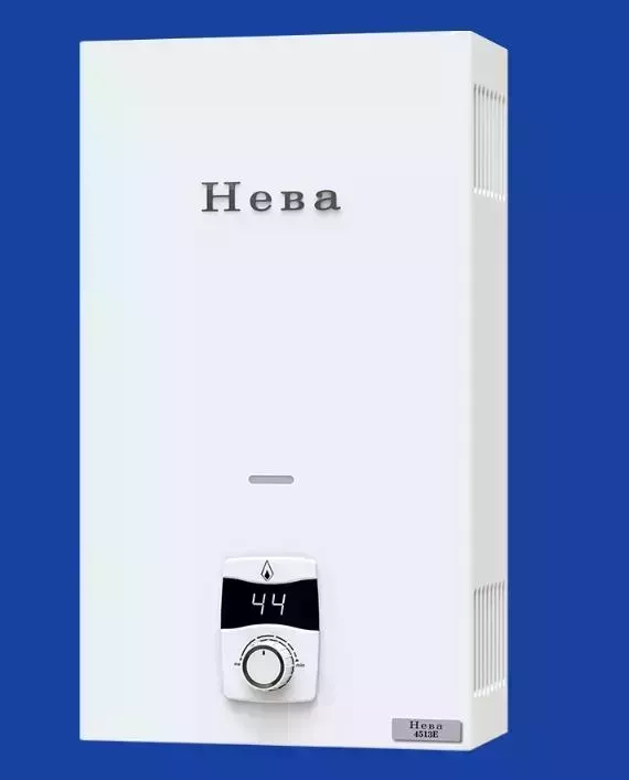 Водонагреватель NEVA 4513E проточный бытовой 30677 газовый