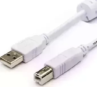 Кабель ATCOM (АТ6152) USB 2.0 AM/BM - 0,8 м (для переферии 1 FERITE) (10) кабель м 1