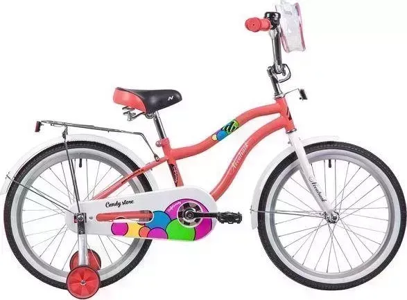 Велосипед NOVATRACK 205CANDY.CRL23 коралловый 163074