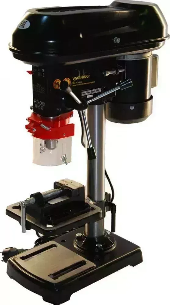 Станок сверлильный ZITREK DP-90 (220В/550Вт/9скор/D16мм) с тисками 067-4011