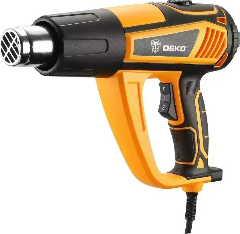 Фен DEKO HG2450, 2450 Вт, с плавной регулировкой 063-4335 строительный с