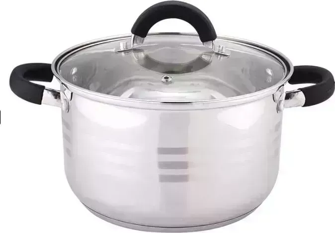 Кастрюля TECO TC-C2900-06B из нерж. стали 18 cm/2,9л