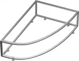 Каркас для ванны Am.Pm Bliss L правый 160x105 (W53A-160R105W-R)