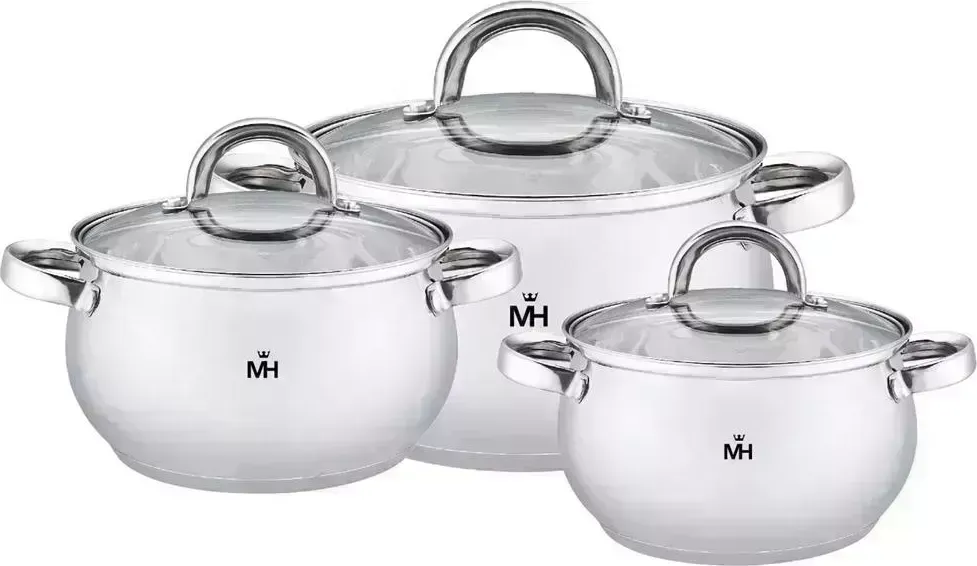 Набор посуды MERCURYHAUS MC - 1698 ELLIPSE