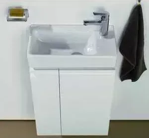 Тумба под раковину Laufen Pro шкаф 1595.4 скрытый сифон белый (4.8300.2.095.463.1)