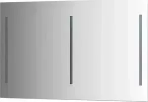 Зеркало Evoform Ledline 120х75 см, с 3-мя встроенными - светильниками 16 W (BY 2121)