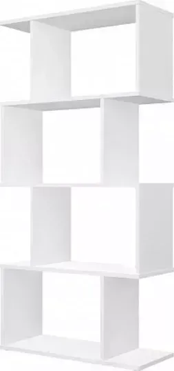 Стеллаж POLINI Home Smart фигурный 4 секции, белый (1кор)