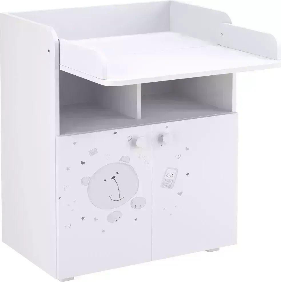 Комод POLINI kids French 1270, Teddy, белый (2кор)