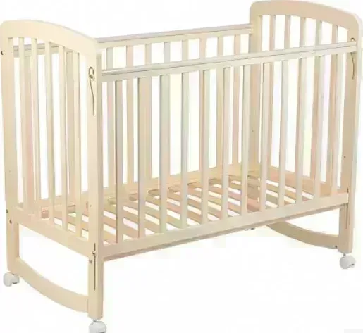Кровать POLINI Кроватка детская kids Simple 304, бежевый (1кор)