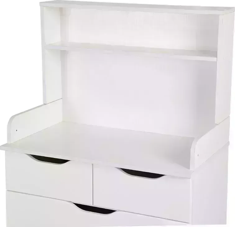 Комод POLINI kids Simple 2782, со стеллажом, белый