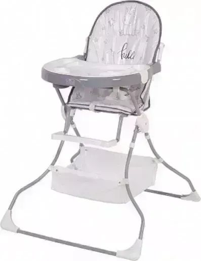 Стул для кормления POLINI ьчик kids 252 Бегемотик, серый (1кор) Стул