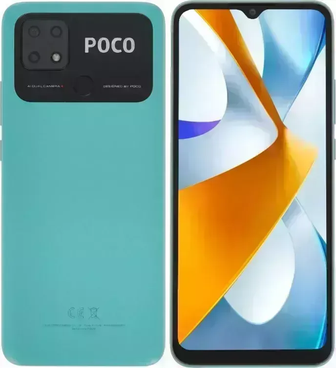 Смартфон XIAOMI POCO C40 4/64GB зеленый