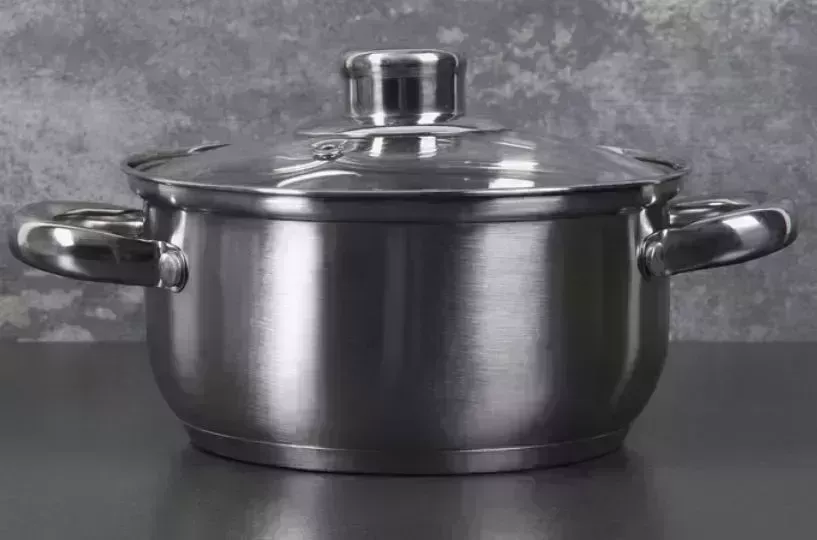 Кастрюля ДОЛЯНА Гретте, 1,6 л, d=16 см, со стеклянной крышкой, капсульное дно 4097383