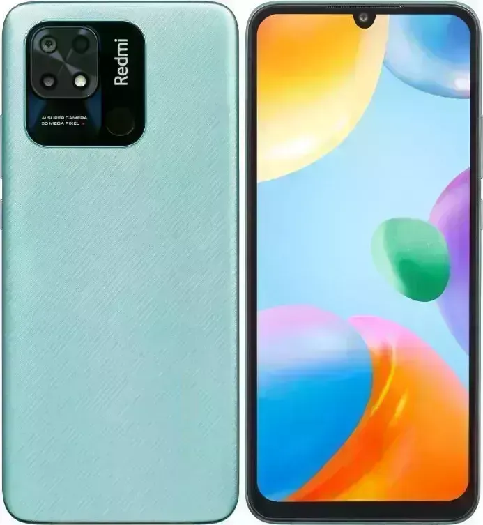 Смартфон XIAOMI REDMI 10C 4/64GB GREEN