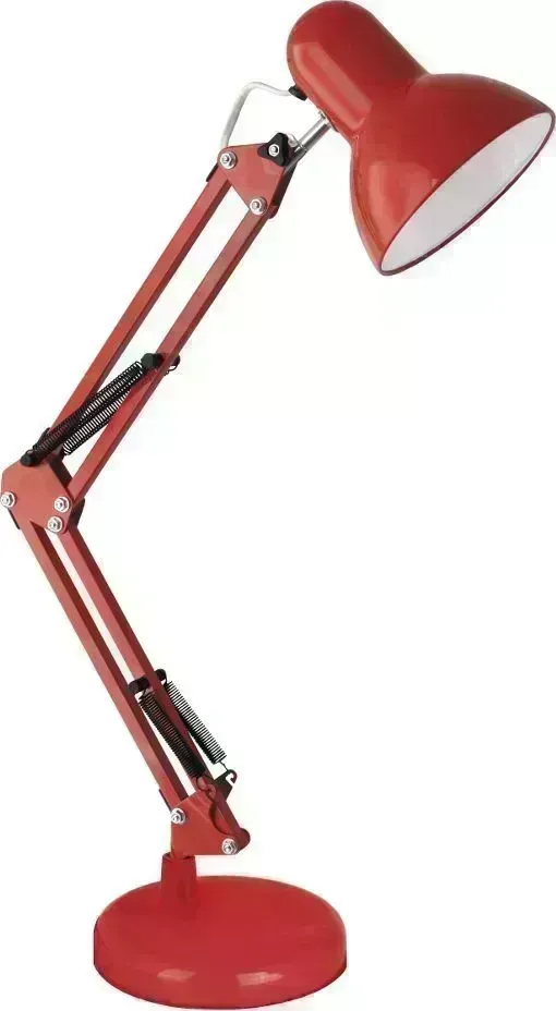Светильник настольный ULTRAFLASH UF-313 С04 красный ( ,230V 60W) (14414) (