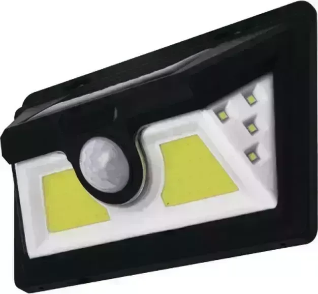 Светильник DUWI 25016 6 светодиодный Solar LED, на солнечных батареях, 11Вт, 6500К, 400Лм, IP65, с датчиком движения, цвет черный, и уличные 6 с