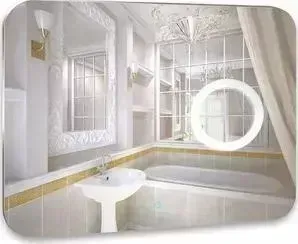 Зеркало NIAGARA Elegant 800x600 с сенсором, фацет