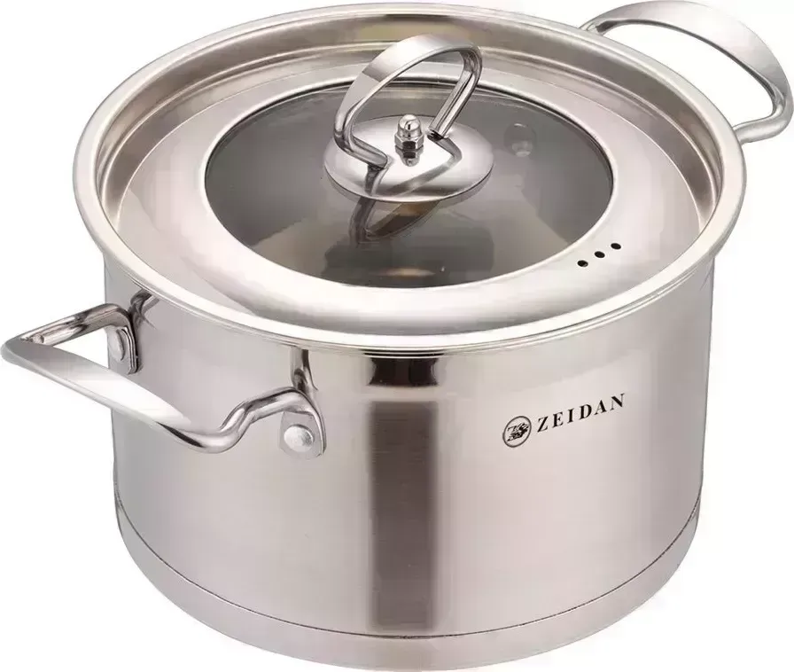 Кастрюля ZEIDAN Z-501055 SILVER