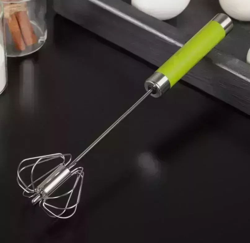 Миксер ДОЛЯНА механический Color, 25 см, нержавеющая сталь, цвет МИКС 6964571