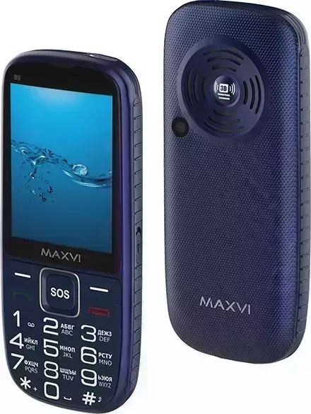 Мобильный телефон MAXVI B9 BLUE (2 SIM)
