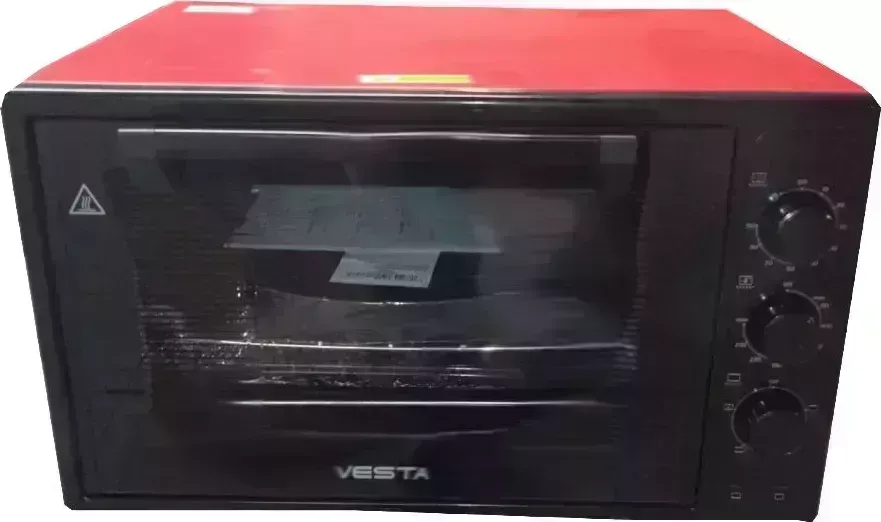 Мини-печь VESTA MP-V 2332 L черно-красная Мини печь L
