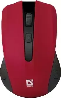 Мышь беспроводная DEFENDER (52937) ACCURA MM-935 красный