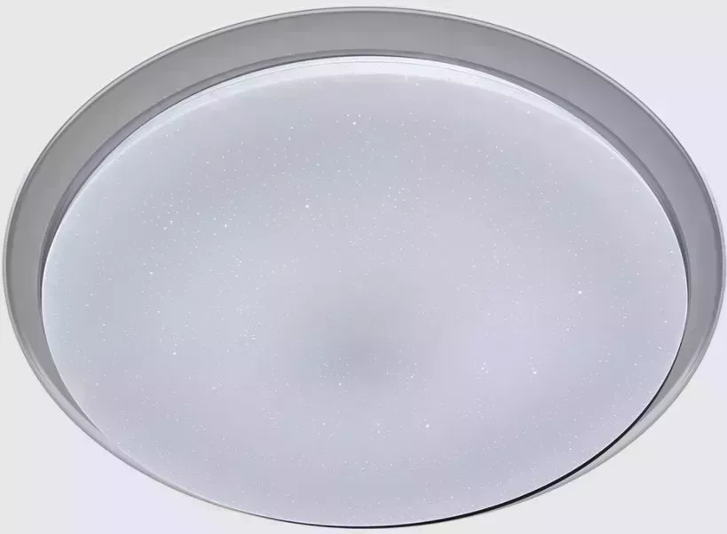 Светильник RITTER 52335 2 сд потолочный диммируемый SATURN с "Алисой" RGB 60 Вт, 2700-6400К, ф450х70мм, REV светильник 2 с 60