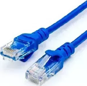 Кабель Патч-корд ATCOM (АТ9168) литой UTP, RJ45, Cat.5e - 15 м, синий