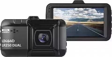 Видеорегистратор LEXAND LR250 DUAL (3.0 IPS , FULL HD, 180MAH, вторая камера в комплекте)