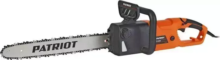 Электропила PATRIOT 220301526 ES 2618, 2.5кВт,18 шина, продольный двигатель, плавный пуск, бесключевая натяжка цепи