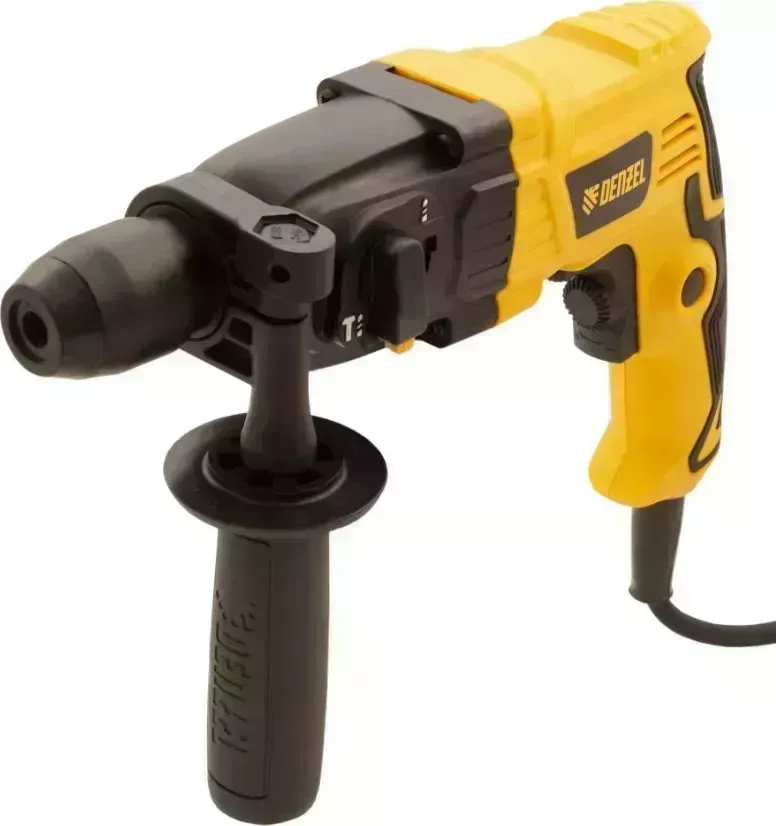 Перфоратор DENZEL RH-400-12, SDS-plus электрический, 400 Вт, 1.2 Дж, 2 режима 26601