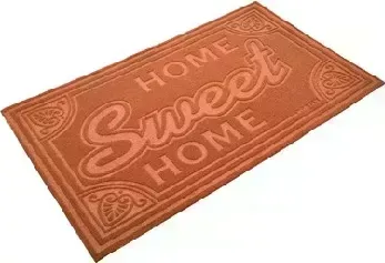 Коврик придверный VORTEX 22378 COMFORT 45*75см Home Sweet Home