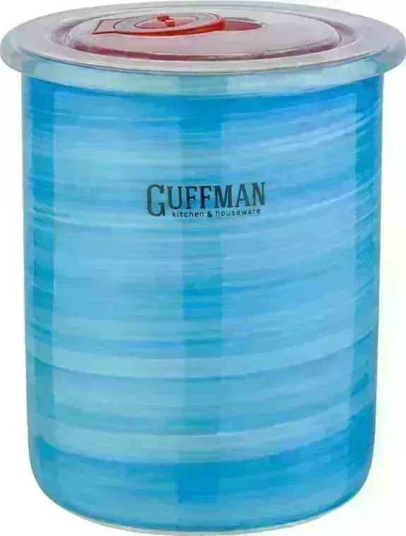 Контейнер GUFFMAN C-06-003-B с крышкой, голубой 0,7л