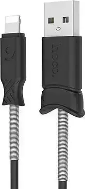 Кабель HOCO X24 Pisces USB (m) - 8 Pin (m) 1.0m - черный Дата- 8 - 8 -