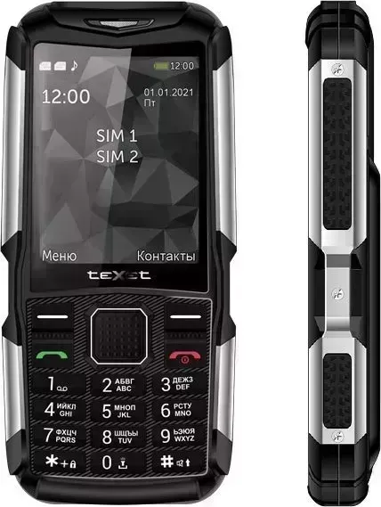 Мобильный телефон TEXET TM-D314 черный