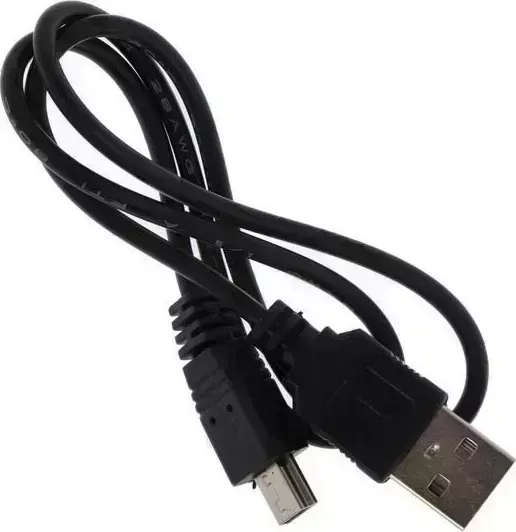 Кабель LUAZON HOME (1690419) , miniUSB - USB, 1 А, 0.5 м, чёрный