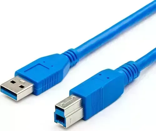 Кабель ATCOM (AT2824) USB 3 M (USB 3.0, AM- BM, синий) BM 3 M (