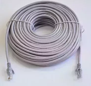 патч-корд ATCOM (AT9171) патч-корд литой UTP, RJ45, Cat.5e - 25м, серый