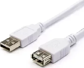 Кабель ATCOM (АТ3790) USB2.0 AM - AF 3.0 м (10) AM - AF м