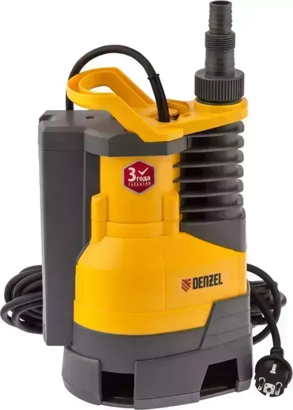 Насос погружной DENZEL DPХ950, 950 Вт, подъем 8,5 м, 15500 л/ч 97227 Насосы