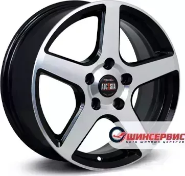 Диск автомобильный Alcasta M62 R15 / 6.0J PCD 4x100.00 ET 46.00 ЦО 60.10