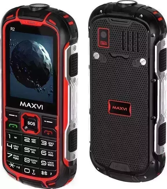 Мобильный телефон MAXVI R2 red