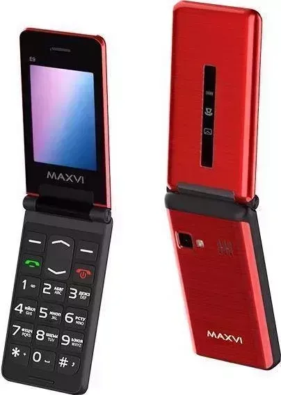 Мобильный телефон MAXVI E9 red