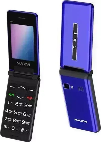 Мобильный телефон MAXVI E9 blue