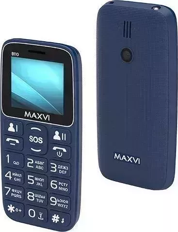 Мобильный телефон MAXVI B110 blue