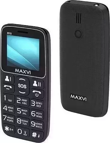 Мобильный телефон MAXVI B110 black