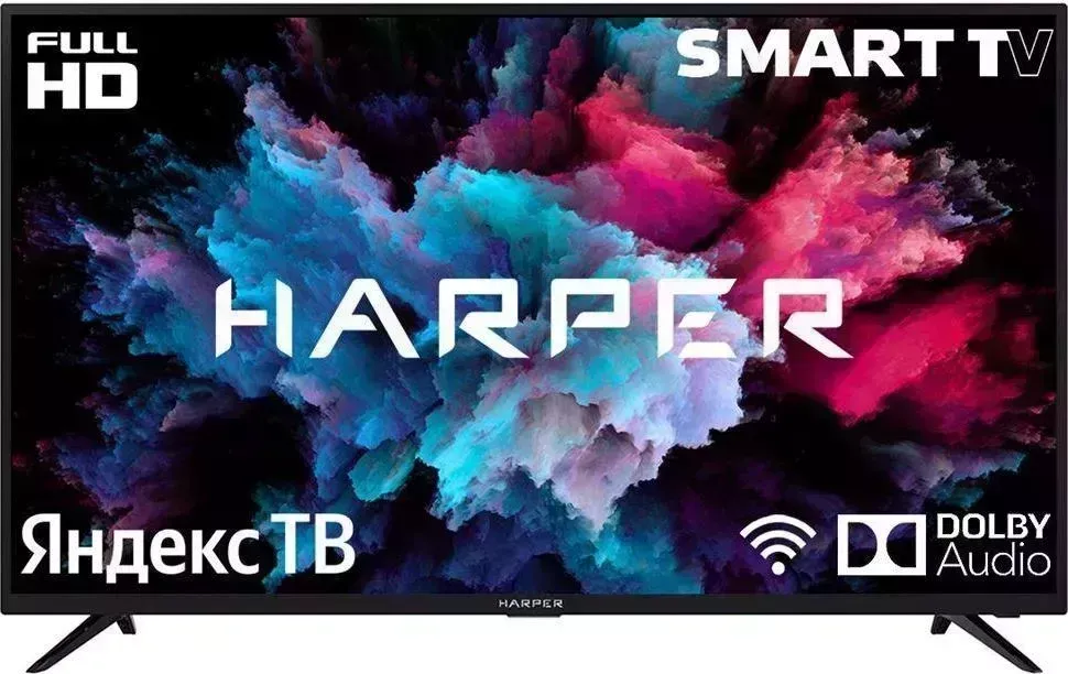 Телевизор HARPER 40F751TS FHD SMART-Яндекс БЕЗРАМОЧНЫЙ